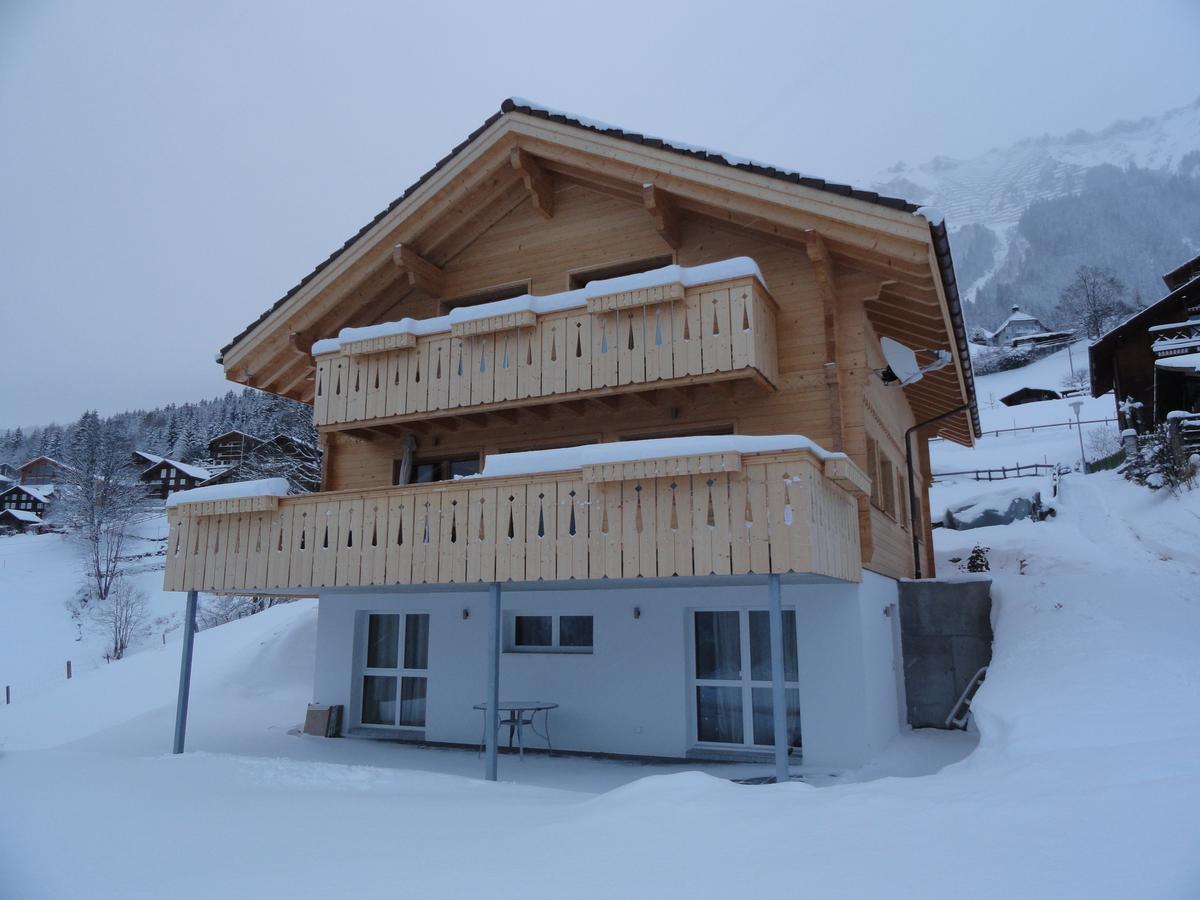 Chalet Canadian Corner Wengen Exterior foto