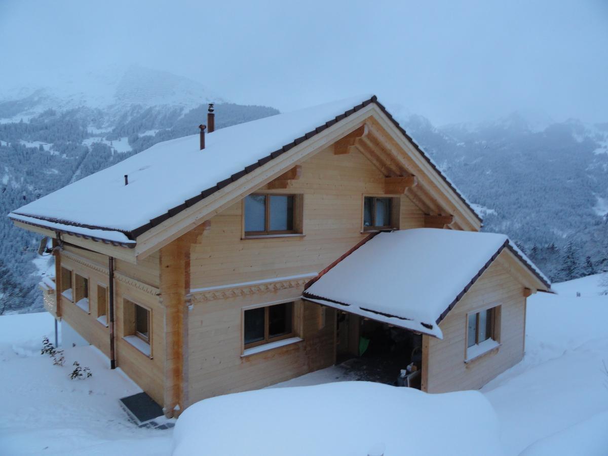 Chalet Canadian Corner Wengen Exterior foto